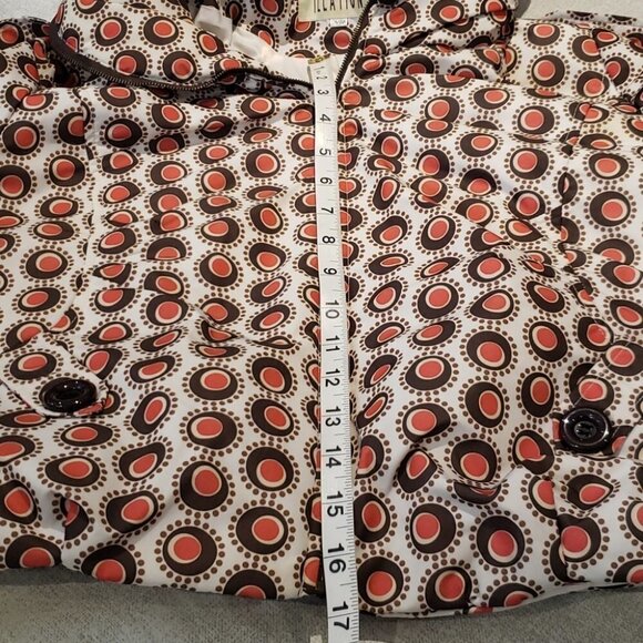 ILLATION Women's Puffer Jacket Retro Sm(Missing hood) Bubble Spring Fall Coat - Picture 12 of 12